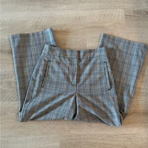Little Moon Black and Tan Plaid Pants